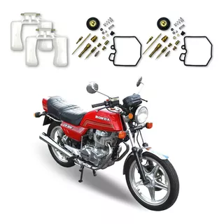 Kit Reparo Carburador + Boia (02 Pares) Cb 400 Siverst