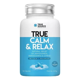 True Calm & Relax (90 Caps) Relaxante - True Source