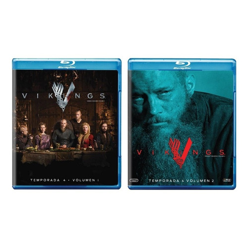 Vikingos Vikings Cuarta Temporada 4 Cuatro Completa Blu-ray