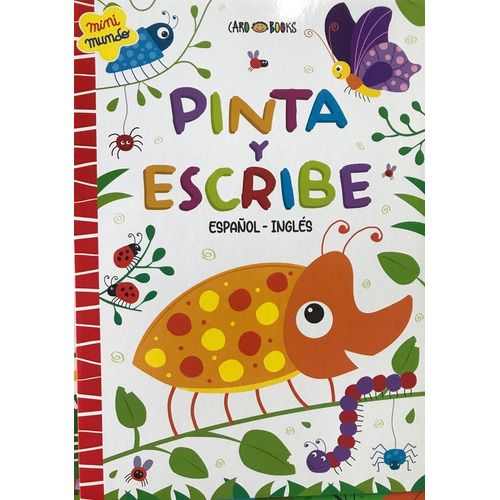 Escarabajo Pinta Y Escribe  Español-  Inglés, De Vários Autores. Editorial Artemisa, Edición 1 En Español