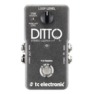 Tc Electronic Ditto Stereo Looper Pedal Para Guitarra/baixo
