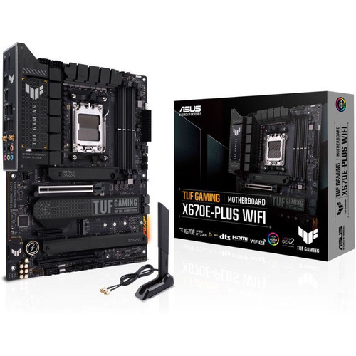 Motherboard Asus Tuf Gaming X670e-plus Wifi Am5 1 Color Negro