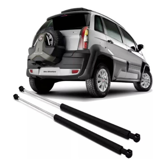 Kit X2 Amortiguadores Baul Trasero Fiat Idea Adventure