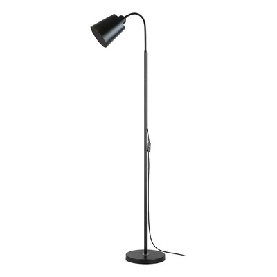 Lampara Febo Metal Flexible Negra Apto Led E27 Ldh201-n Ld Negro