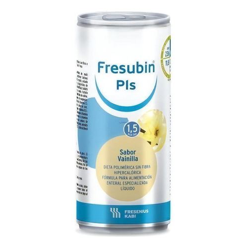 Suplemento en líquido Fresenius Kabi  Fresubin Plus carbohidratos sabor vainilla en lata de 236mL