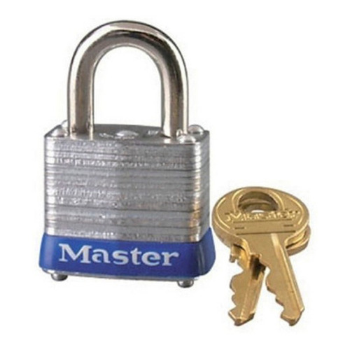 Candado Laminado 51mm Gancho Corto Ml084 Master Lock Ml1724 Color Gris