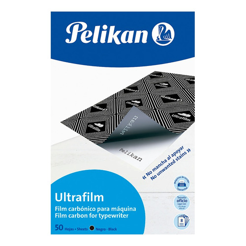 Carbónico Pelikan - Ultrafilm Negro 410 (50 Hojas)