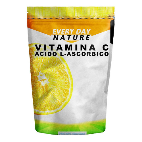 Suplemento en polvo Every Day Nature  Vitamina C sabor cítrico en doypack de 250g
