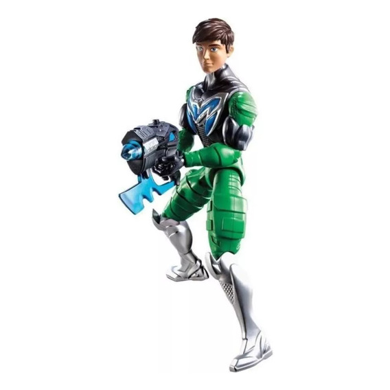 Muñeco Max Steel Max Mega Explosíon 28 Cm  Mattel Y5573