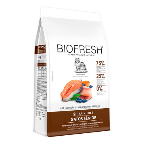 Alimento Super Premium Biofresh Gato Senior Pollo 7,5 Kg