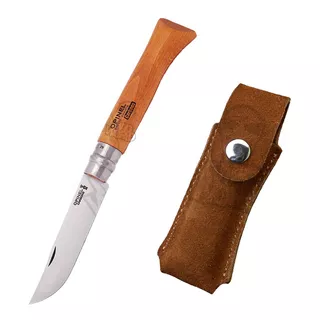 Navaja Opinel Nº9 De Acero Carbono Mas Vaina