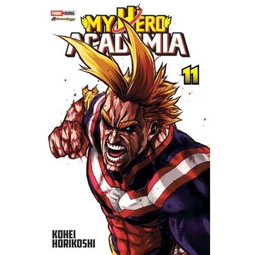 Panini Manga My Hero Academia Boku No Hero N.11, De Kohei Horikoshi. Serie My Hero Academia, Vol. 11. Editorial Panini, Tapa Blanda En Español, 2019