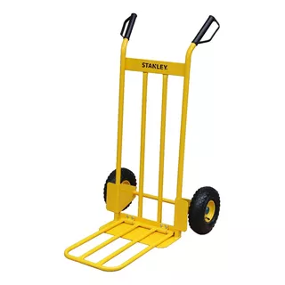 Carro Mano Acero Doble Plataforma Ht535 Zorra 200kg Stanley