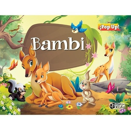 Bambi - Pop Up - Plutón Ediciones- 3+ Años