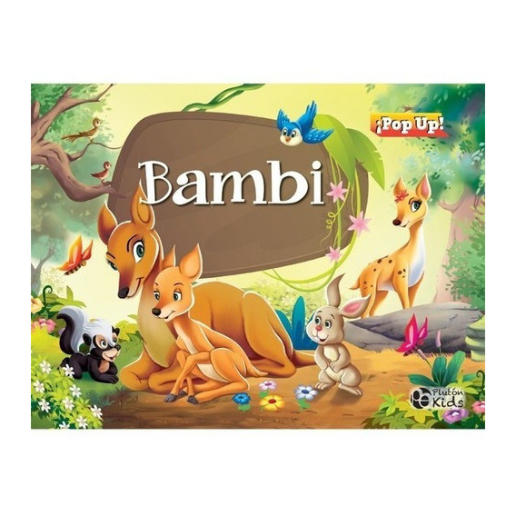 Bambi - Pop Up - Plutón Ediciones- 3+ Años