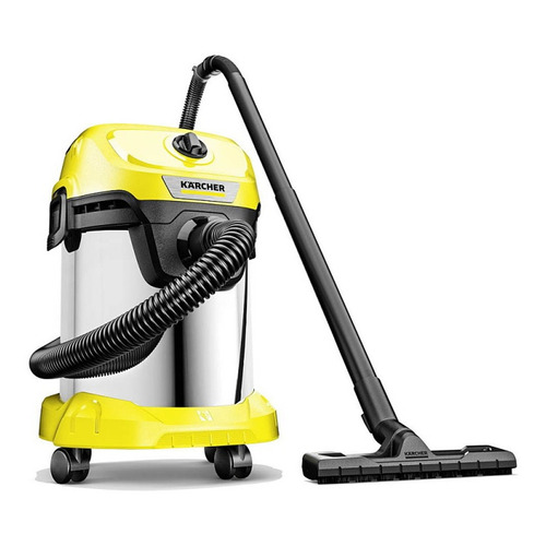 Aspiradora Sopladora Multipropósito 17 Litros Wd3 Karcher Color Amarillo/negro