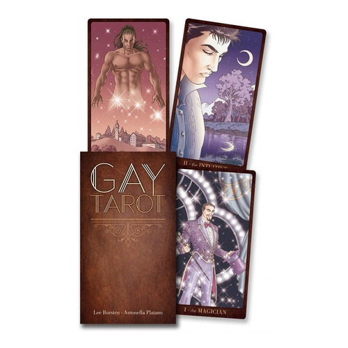 Gay Tarot (libro + Cartas) Tarot, De Bursten, Lee. Editorial Lo Scarabeo En Español