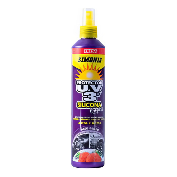 Silicona Liquida Simoniz 300ml Fresa - Chicle - Vainilla