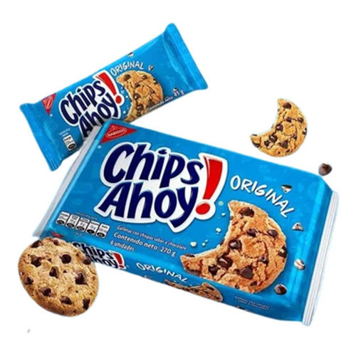 Chips Ahoy galletas de chocolate paquete 6 unidades