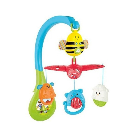 Movil Cunero Musical Para Bebe 0856 Marca Winfun