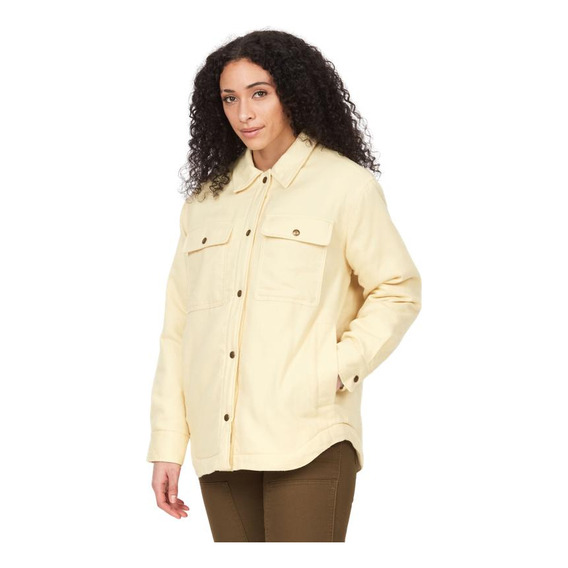 Chaqueta Mujer Marmot Ridgefield Sherpa Amarillo