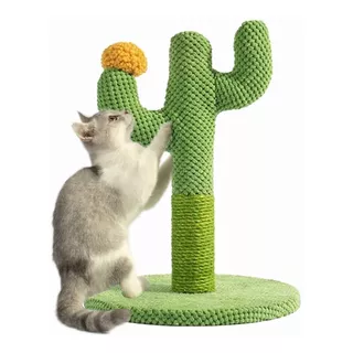 Poste Rascado 30*60cm Rascador Para Gatos Cactus Sisaljuguet