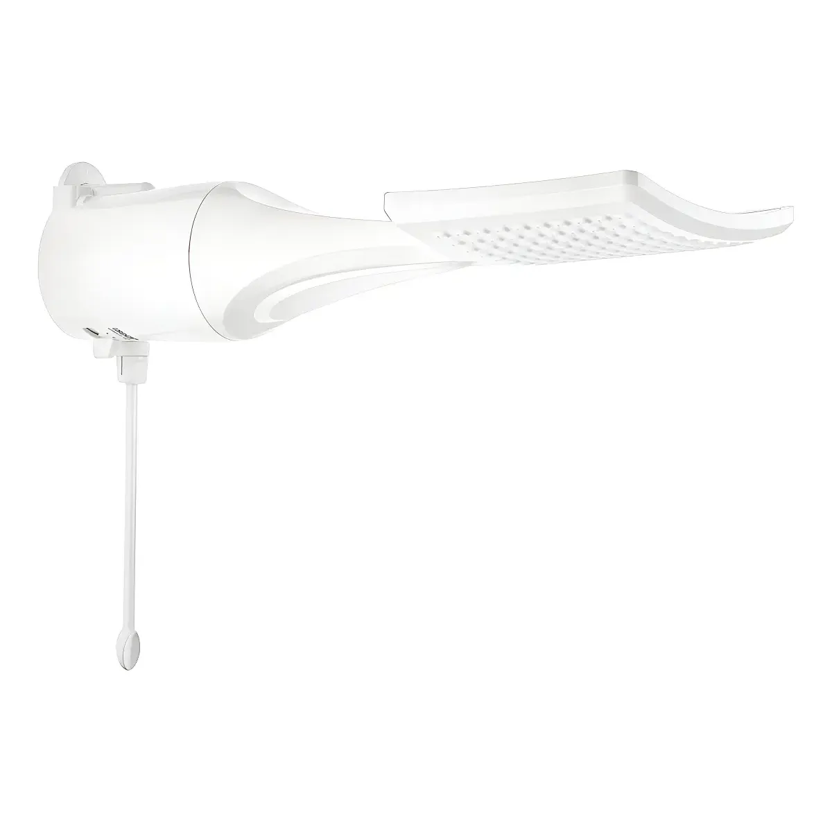 Ducha Lorenzetti Loren Shower Ultra Electrónica 7500W Color Blanco 220 V