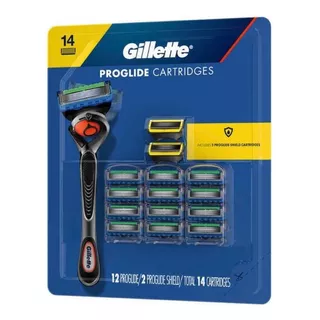 Cartuchos Para Afeitar Fusion 5 Proglide Gillete C 14 Piezas