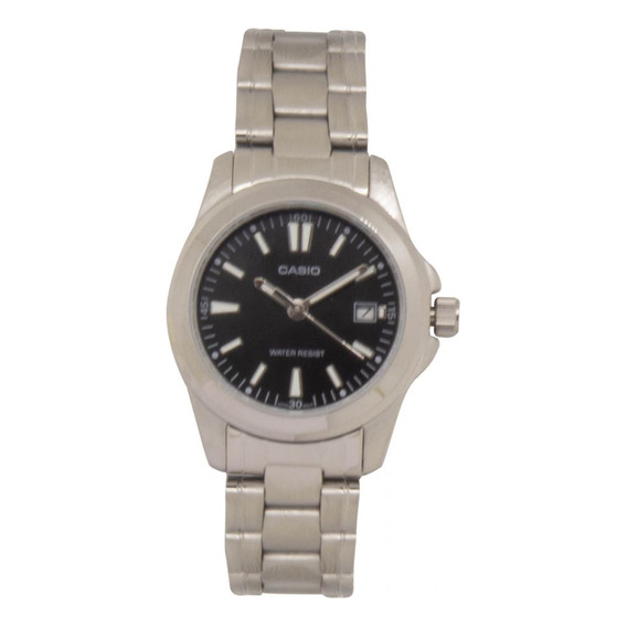 Reloj Para Mujer Casio Ltp_1215a_1a2 Plateado