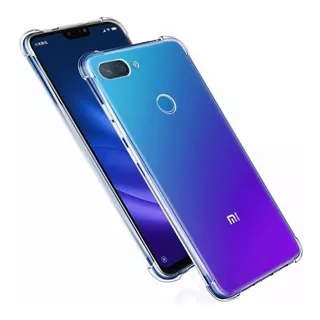 Funda Tpu Para Xiaomi Mi 8 Lite Clear Antishock Reforzada