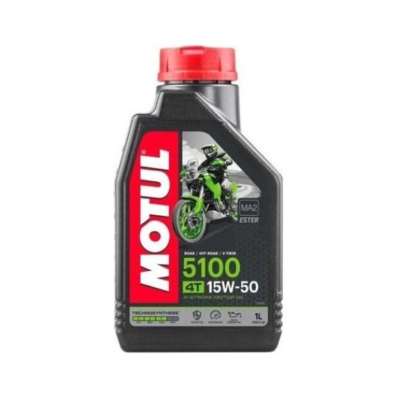 Aceite Para Motor Motul Semi-sintético 5100 15w-50 4t X 1l