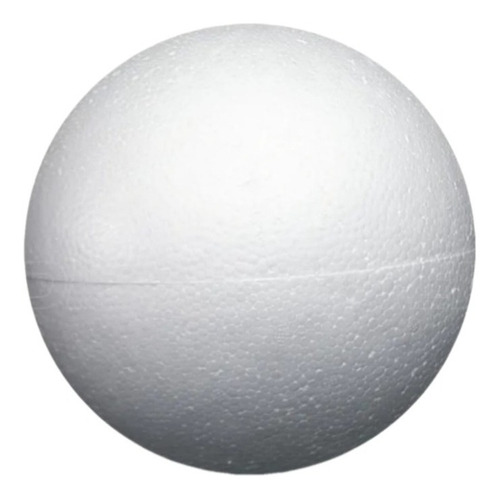Esferas De Telgopor X 200 Unidades N6 - Cotillón Waf Color Blanco Esfera