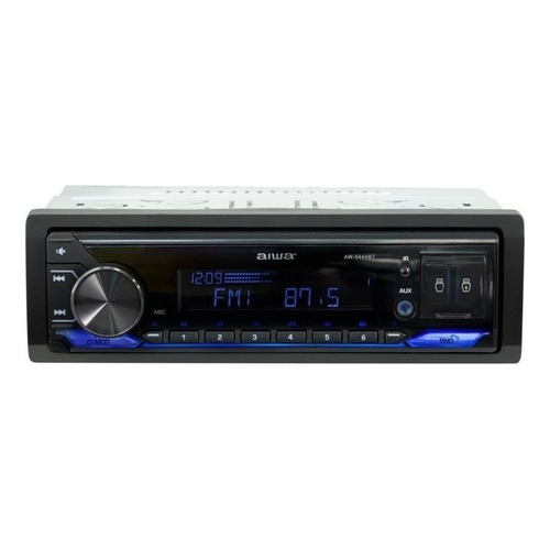 Radio para carro Aiwa AW-5444BT con USB, bluetooth y lector de tarjeta SD