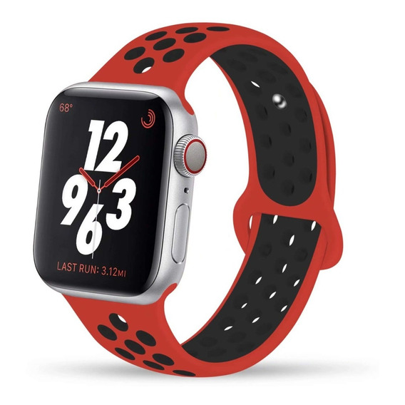 Correa Deportiva Para Apple Watch Silicon Sport Todas Series