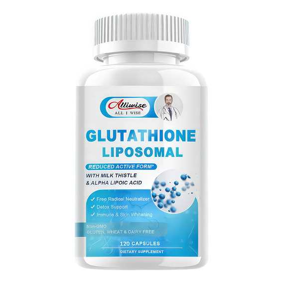 Glutatión Liposomal Cardo Mariano 2028mg  120 Cápsulas