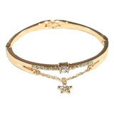 Abalorio Pulsera Con Cerradura Y Dije De Estrella