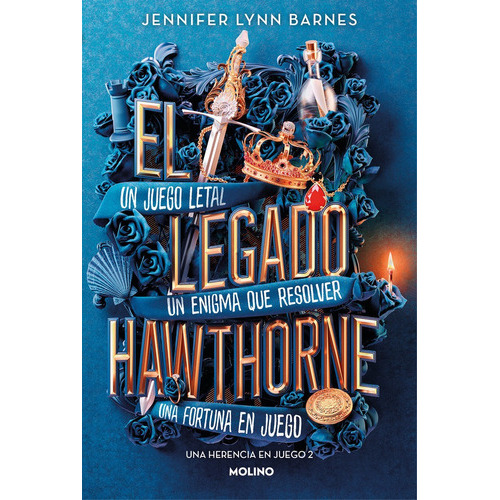 Una Herencia En Juego 2 - El Legado Hawthorne, De Barnes, Jennifer Lynn. Editorial Molino,editorial, Tapa Blanda En Español