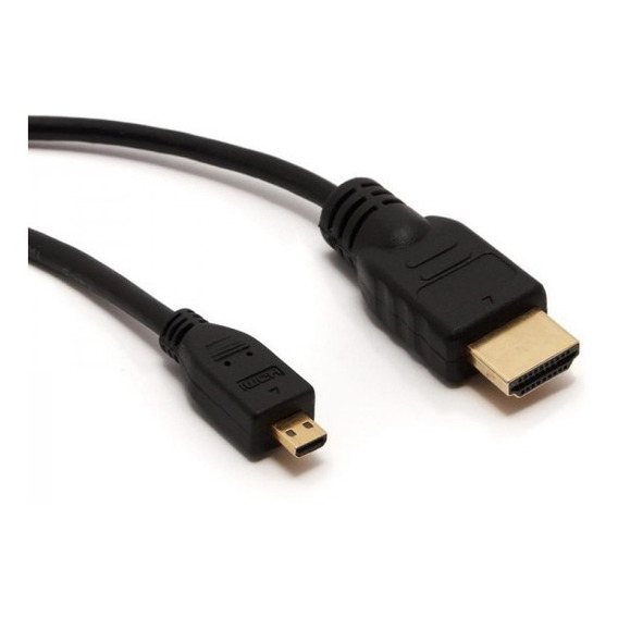 Cable Hdmi A Micro Hdmi Full Hd 1080p 3 Metros Negro