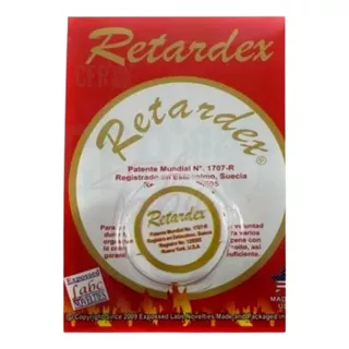 Lubricante Retardante Retard -ex Rojo 5gr X3 Und