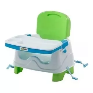 Silla De Comer Desmontable Booster Color Verde Ok Baby