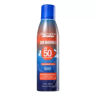 Biomarine Sun Marine Fps 50 - Protetor Solar Em Spray 200ml