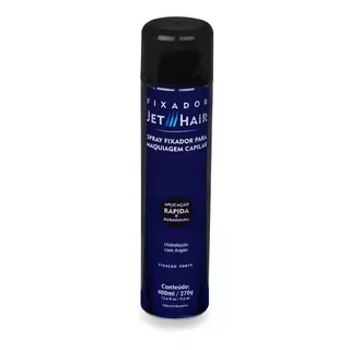 Jet Hair Spray Fixador Para Maquiagem Capilar 400ml