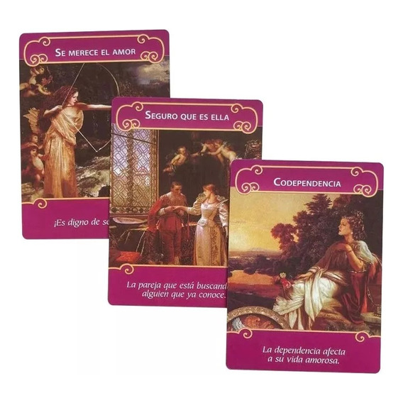 Cartas De Tarot, 44 Cartas De Tarot Romance Angel Flash Jueg