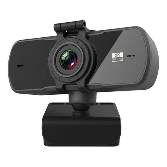 Webcam Camara Web Linkon 2k 1440p Usb Microfono + Tripode