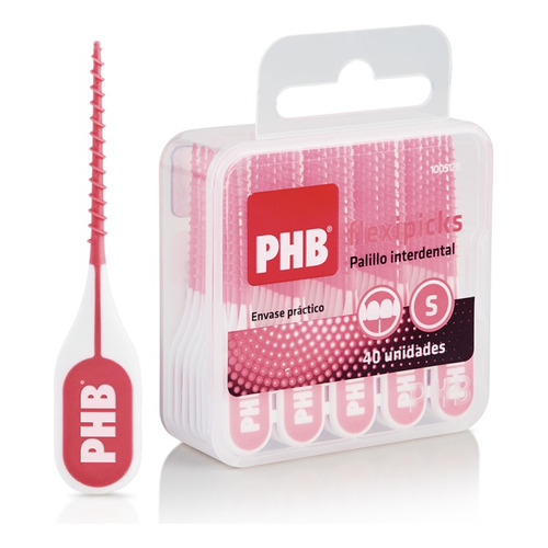 Palillo Phb Interdental Flexipicks Recto 40 Unidades