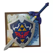 Quadro Zelda, Escudo Link, The Legend of Zelda