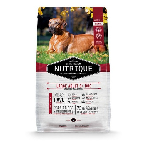 Alimento Nutrique Perro Large Adulto 6+ 3kg