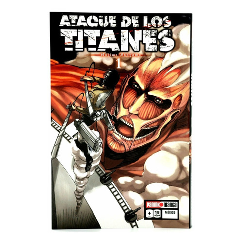 Shingeki No Kyojin Attack On Titan Tomo N. 1 Manga Español