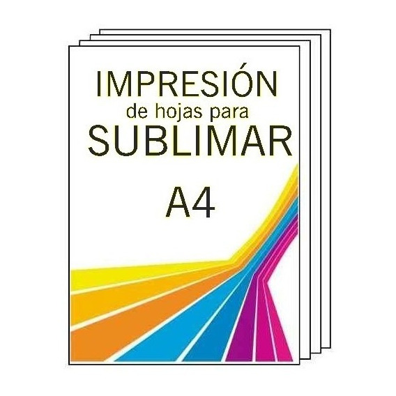 Impresiones Para Sublimar Sublimacion A4