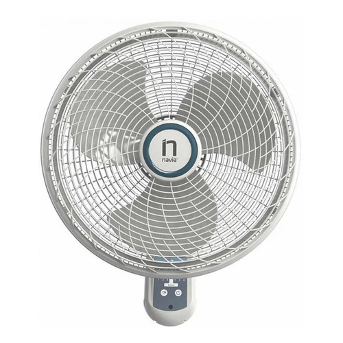 Ventilador de pared Navia CR018P gris con 3 aspas de  polipropileno, 18" de diámetro 127 V